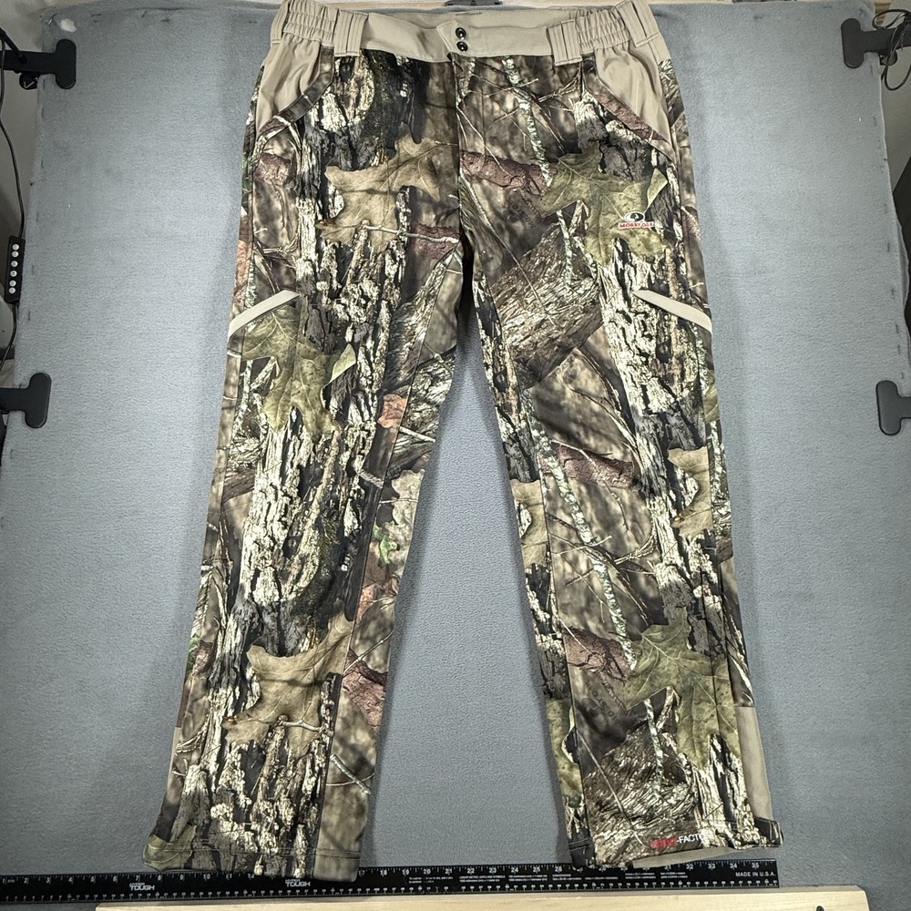 Mossy‎ Oak Men's Camouflage Pants 2XL 44x32 Scent-factor Straight Leg